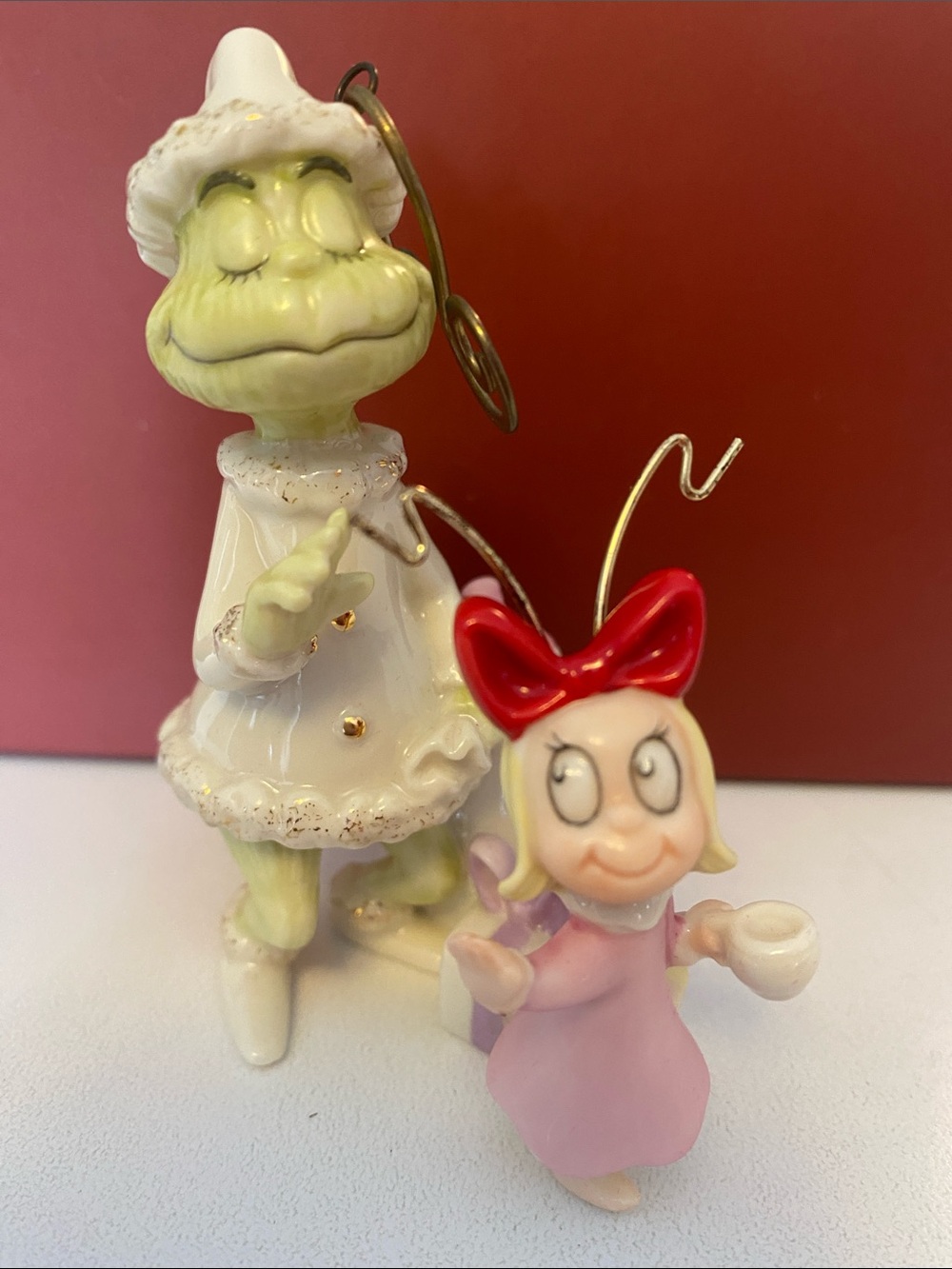 Lenox "Cindy-Lou and the Grinch, Too" Ornament,